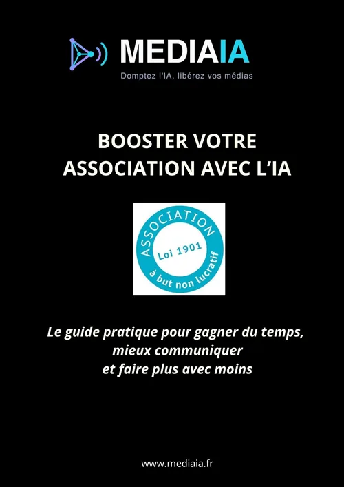 Couverture du guide Booster votre association